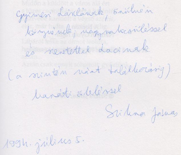 Szikra János - Kőleves (dedikált) [antikvár]