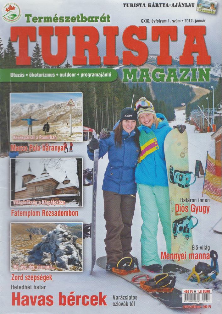 Pusztay Sándor - Turista magazin 2012. január [antikvár]