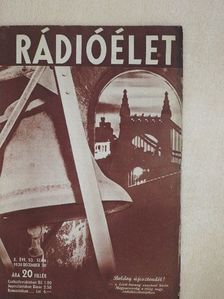 Gecső Sándorné - Rádióélet 1938. december 30. [antikvár]