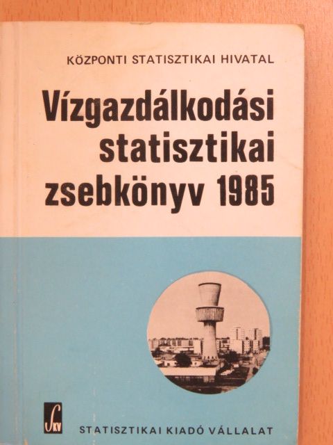 Vízgazdálkodási statisztikai zsebkönyv 1985 [antikvár]