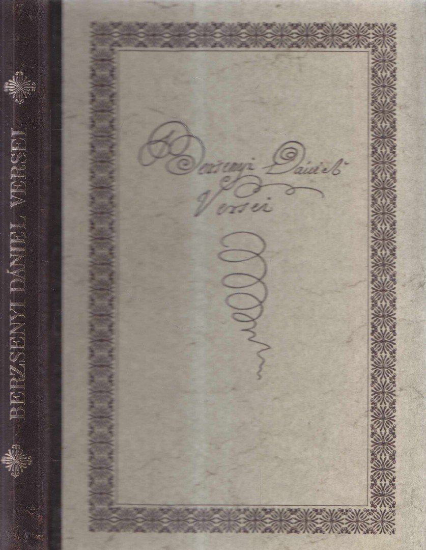 BERZSENYI DÁNIEL - Berzsenyi Dániel versei [antikvár]