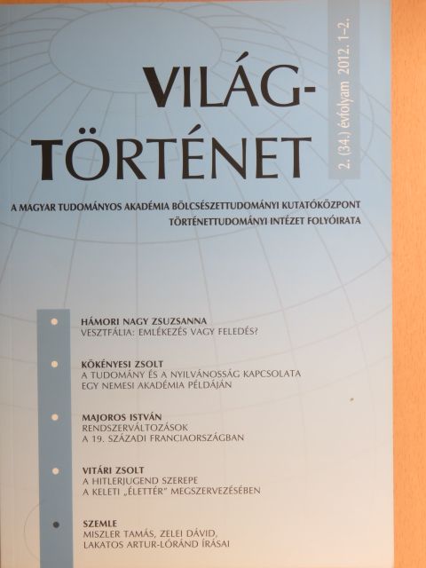 Boris Fausto - Világtörténet 2012/1-2. [antikvár]