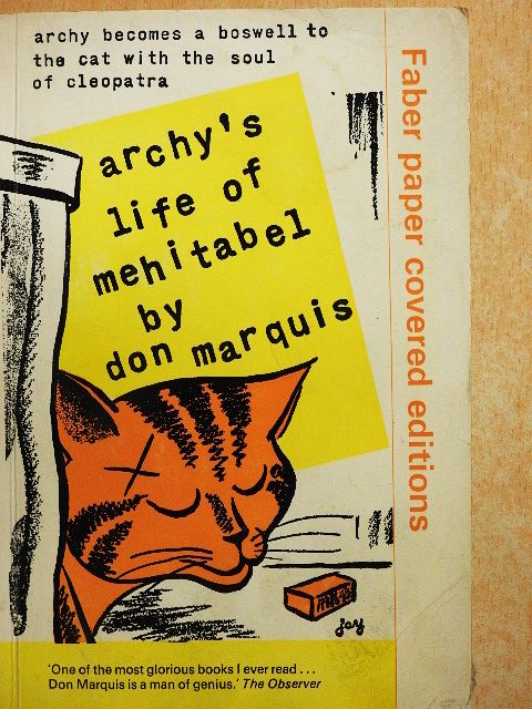 Don Marquis - Archy's Life of Mehitabel [antikvár]