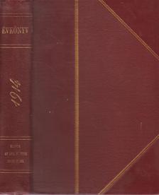 Bánóczi József - Évkönyv 1914. - Az Izr. Magyar Irodalmi Társulat kiadványa [antikvár]