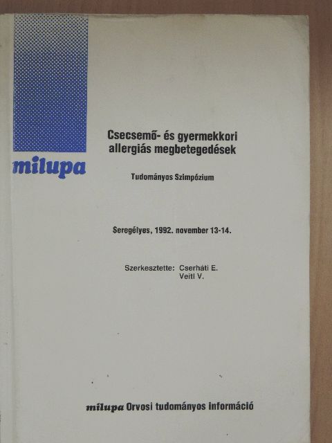Boda Márta - Csecsemő- és gyermekkori allergiás megbetegedések [antikvár]
