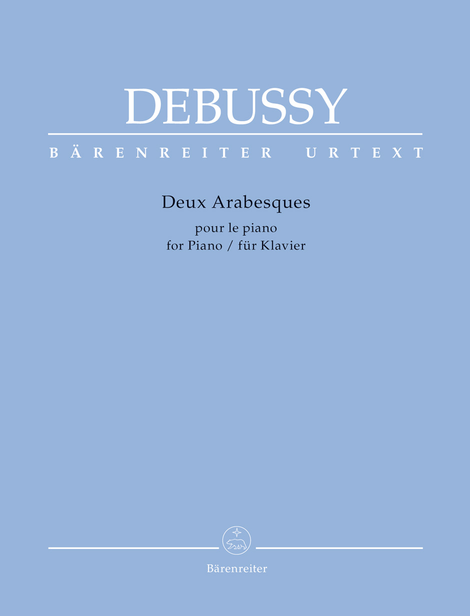 DEBUSSY - DEUX ARABESQUES POUR LE PIANO URTEXT (BACK/PALME)