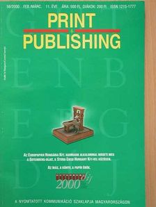Print & Publishing 58/2000 február/március [antikvár]