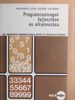 Dr. Vadász György - Programcsomagok fejlesztése és alkalmazása [antikvár]
