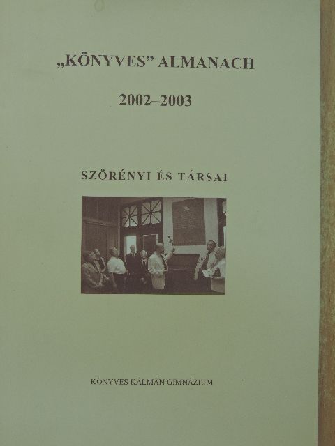 "Könyves" almanach 2002-2003 [antikvár]