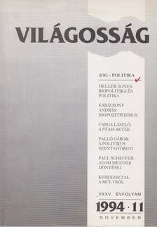 PAPP GÁBOR - Világosság 1994/11. [antikvár]