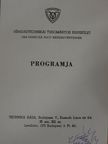 Híradástechnikai Tudományos Egyesület 1984 február havi rendezvényeinek programja [antikvár]