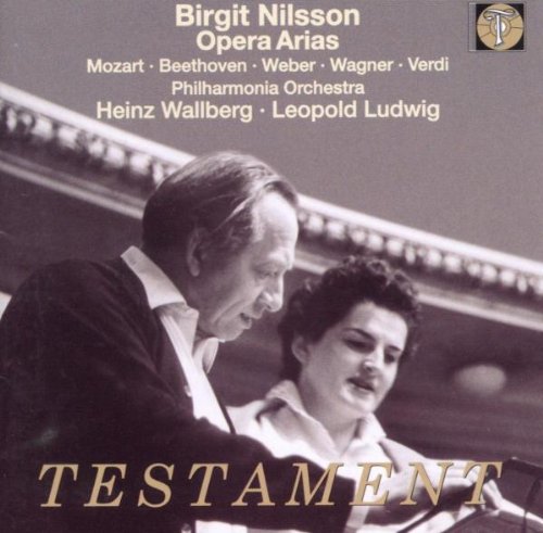 MOZART, BEETHOVEN, WEBER, WAGNER, VERDI - OPERA ARIAS CD BIRGIT NILSSON