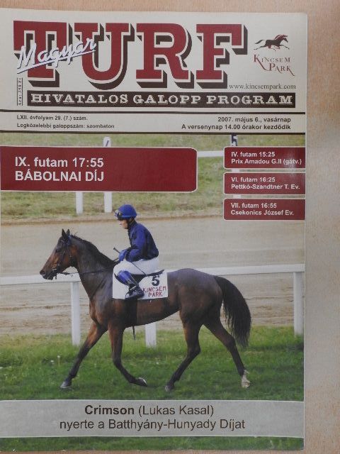 Magyar Turf 2007. május 6. [antikvár]