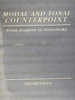 Harold Owen - Modal and Tonal Counterpoint [antikvár]