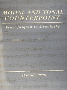 Harold Owen - Modal and Tonal Counterpoint [antikvár]