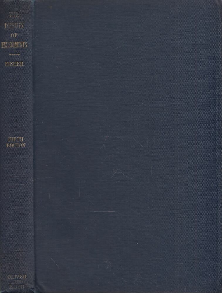Ronald A. Fisher - Design of Experiments [antikvár]