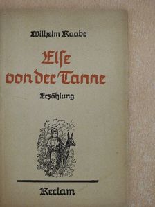 Else von der Tanne [antikvár]