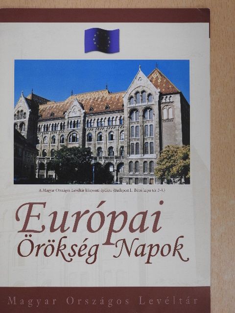 Európai Örökség Napok [antikvár]