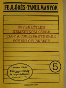 Bucharin Nikoláj - Fejlődés-tanulmányok 5. [antikvár]