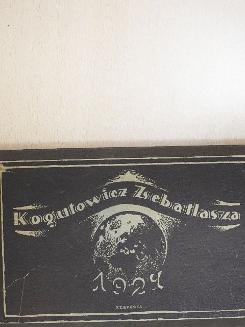 Gergely Endre - Kogutowicz zsebatlasza az 1924. szökő évre [antikvár]