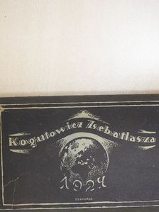 Gergely Endre - Kogutowicz zsebatlasza az 1924. szökő évre [antikvár]