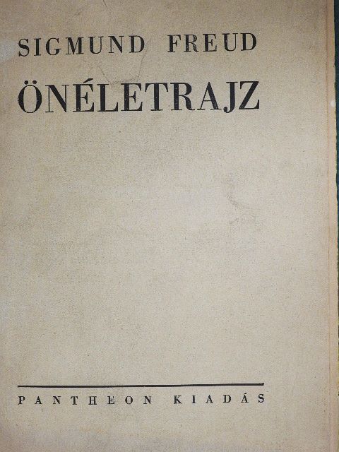 Sigmund Freud - Önéletrajz [antikvár]