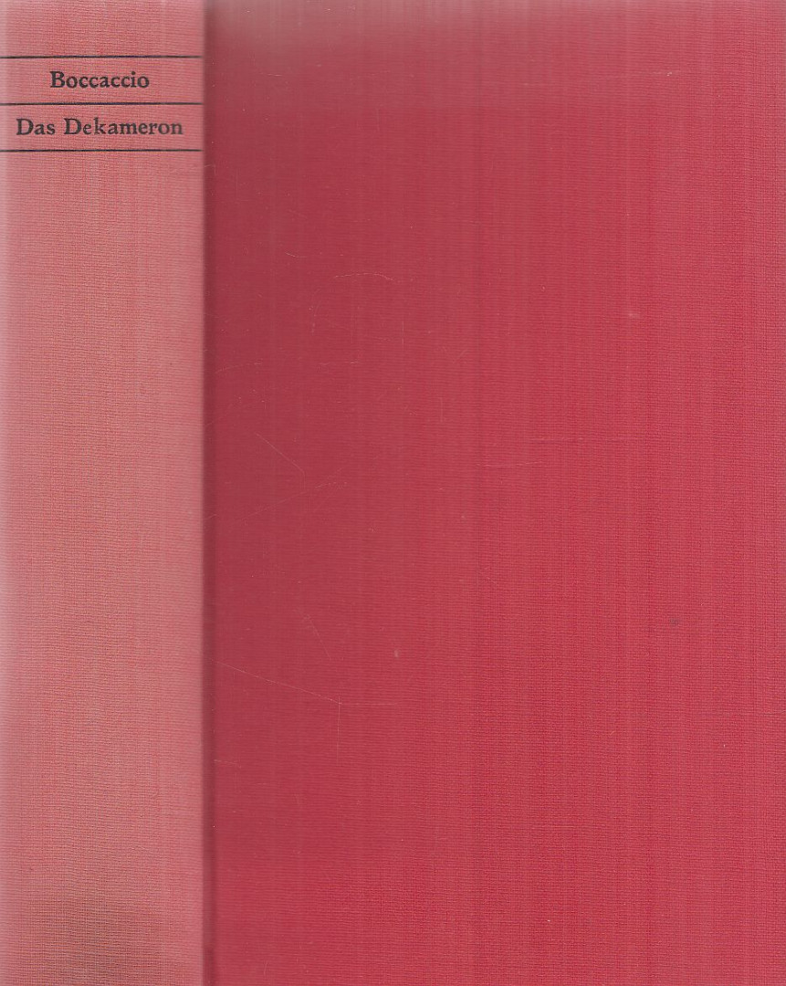 Giovanni Boccaccio - Das Dekameron [antikvár]