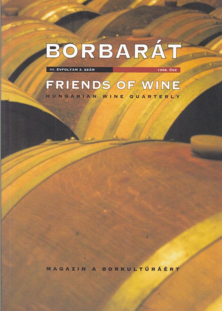 Alkonyi László - Borbarát 1998. ősz III. évf. 3. szám [antikvár]