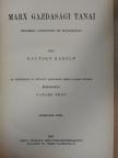 Kautsky Károly - Marx gazdasági tanai [antikvár]