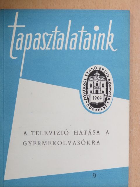 Bóta Gyuláné - A televízió hatása a gyermekolvasókra [antikvár]