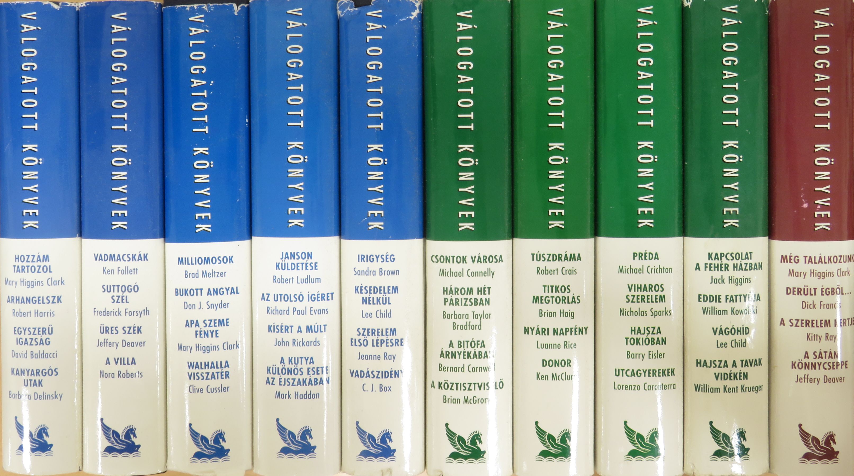 Barbara Delinsky - "10 kötet a Reader's Digest Válogatott Könyvek sorozatból (nem teljes sorozat)" [antikvár]