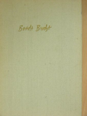 Bertolt Brecht - Bertolt Brecht [antikvár]