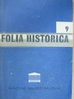 Cennerné Wilhelmb Gizella - Folia Historica 9. [antikvár]