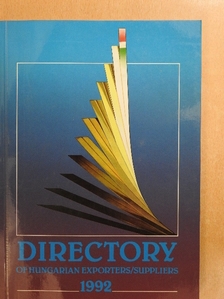 Directory of Hungarian Exporters/Suppliers 1992 [antikvár]