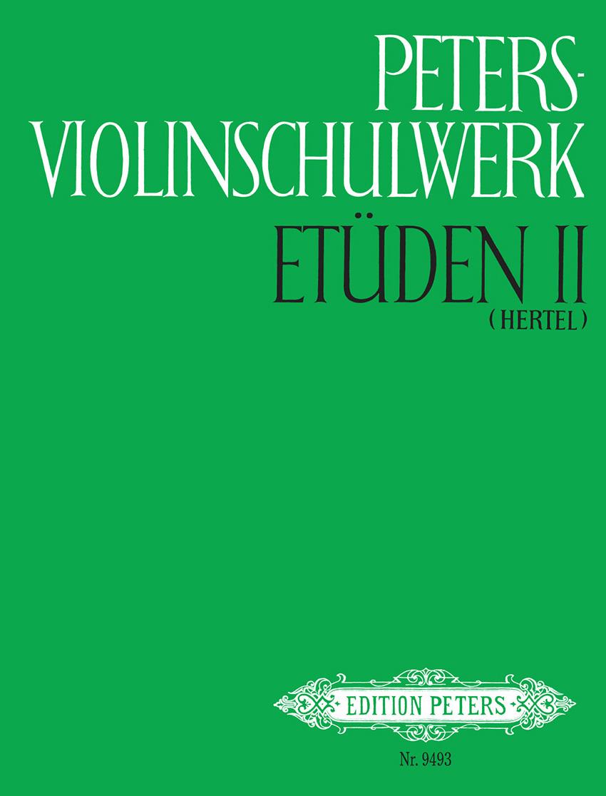 PETERS-VIOLINSCHULWERK. ETÜDEN II (KLAUS HERTEL)
