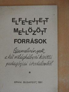 Barankay Lajos - Elfelejtett, mellőzött források [antikvár]