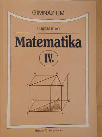 Hajnal Imre - Matematika IV. [antikvár]