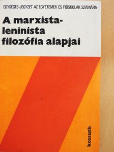 K. Jimmy - A marxista-leninista filozófia alapjai (dedikált példány) [antikvár]