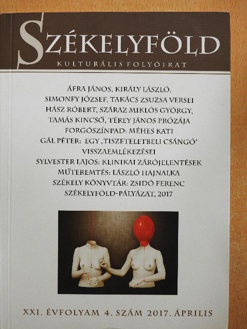 Farkas Balázs - Székelyföld 2017. április [antikvár]