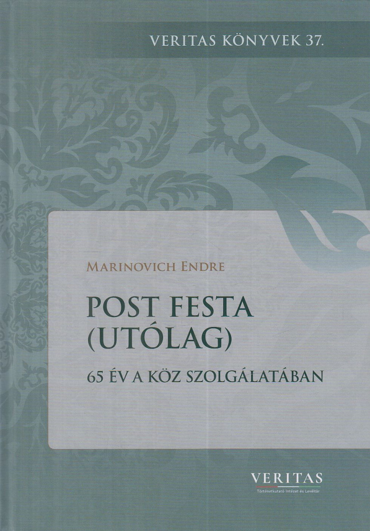 MARINOVICH ENDRE - Post festa (Utólag) [antikvár]