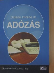Dr. Sztanó Imréné - Adózás [antikvár]