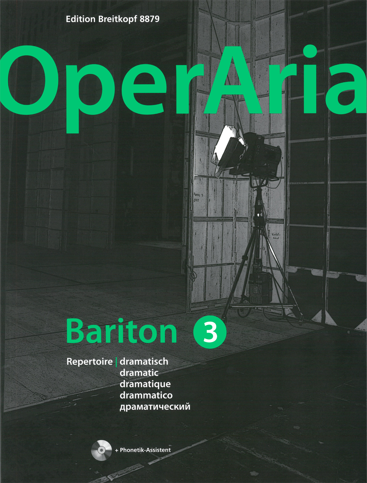 OPERARIA. BARITON 3, REPERTOIRE DRAMATISCH + CD-ROM + PHONETIK-ASSISTENT (MP3)