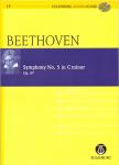 BEETHOVEN - SYMPHONY NO.5 IN C MINOR OP.67 POCKET SCORE + CD, EDITED BY RICHARD CLARKE