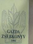 Dr. Barcza Gabriella - Gazdazsebkönyv 1992 [antikvár]