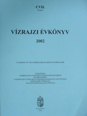Vízrajzi évkönyv 2002 - CD-vel [antikvár]
