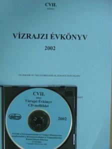Vízrajzi évkönyv 2002 - CD-vel [antikvár]