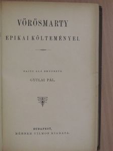 Vörösmarty Mihály - Vörösmarty epikai költeményei [antikvár]