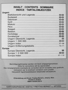 Autoatlas Ungarn/Europa [antikvár]