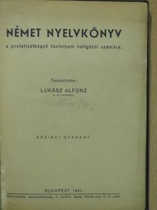 Német nyelvkönyv [antikvár]
