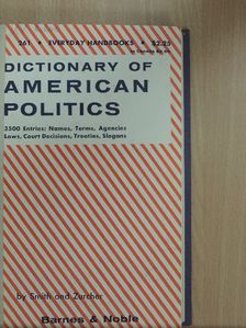 Dictionary of American Politics [antikvár]